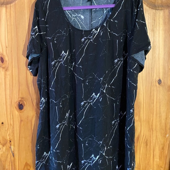Black Marble Torrid Dress - Picture 4 of 4